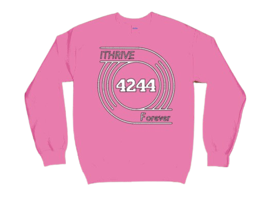 Hot Pink Vortex Sweatshirt