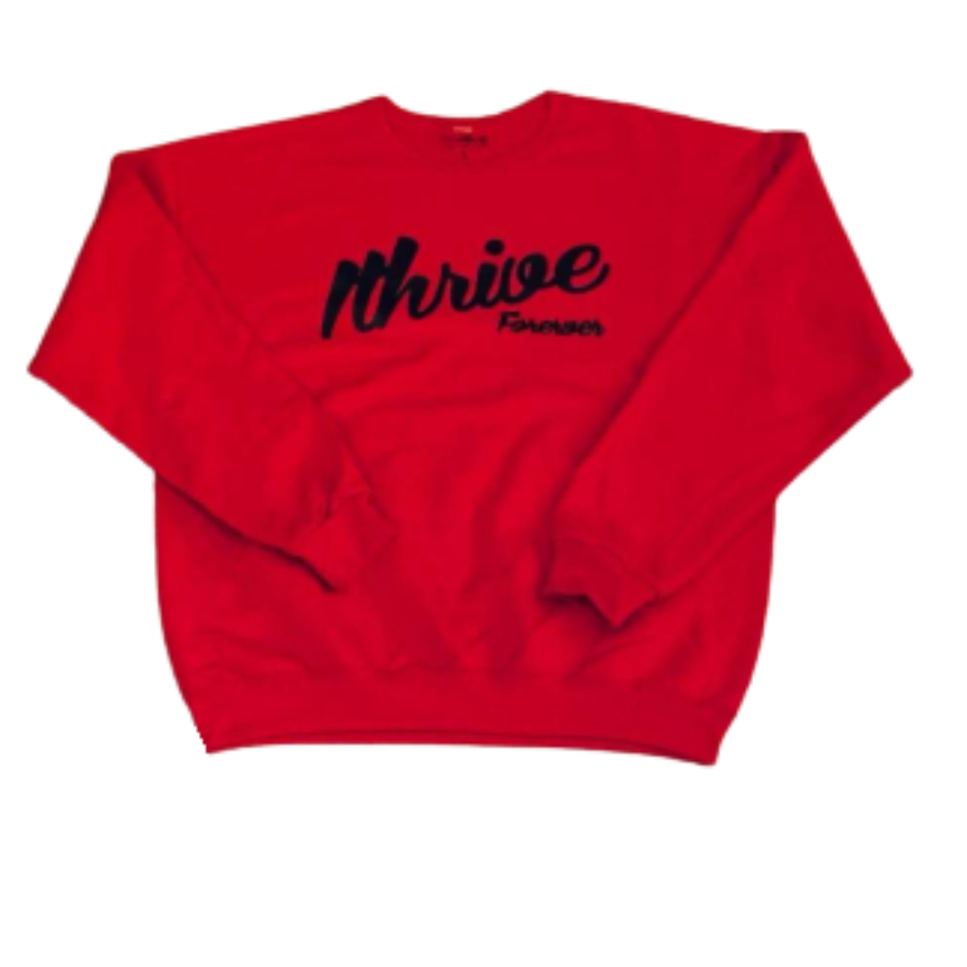 Red Retro Sweatshirt