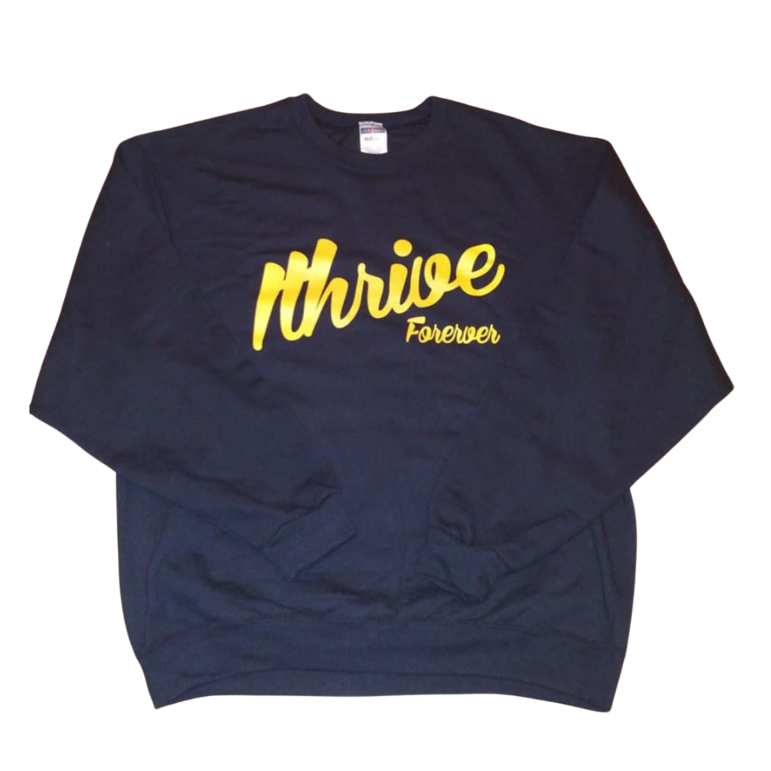 Black Retro Sweatshirt