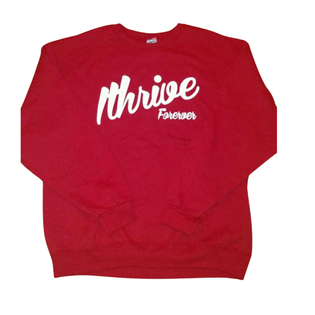 Red Retro Sweatshirt