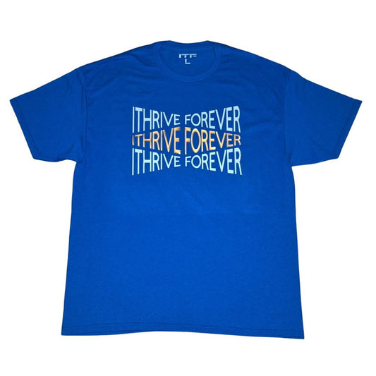 Triple Impact Tee - Royal Blue
