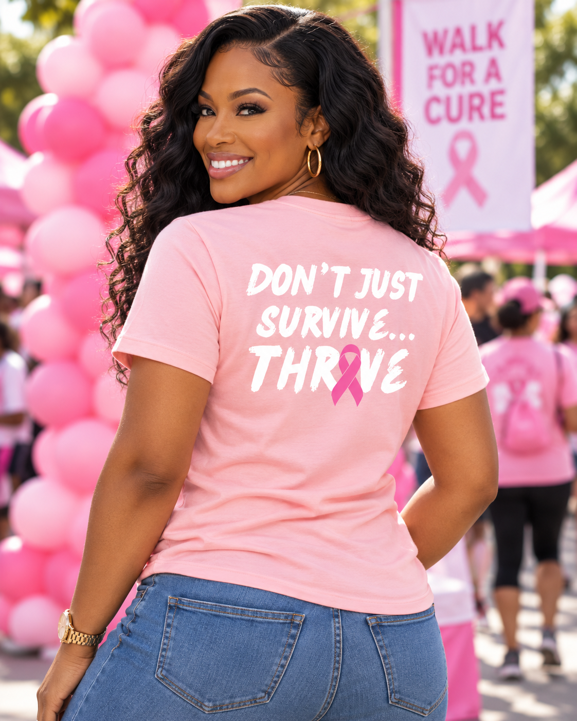 Don’t Just Survive. THRIVE. | Pink Breast Cancer Awareness
