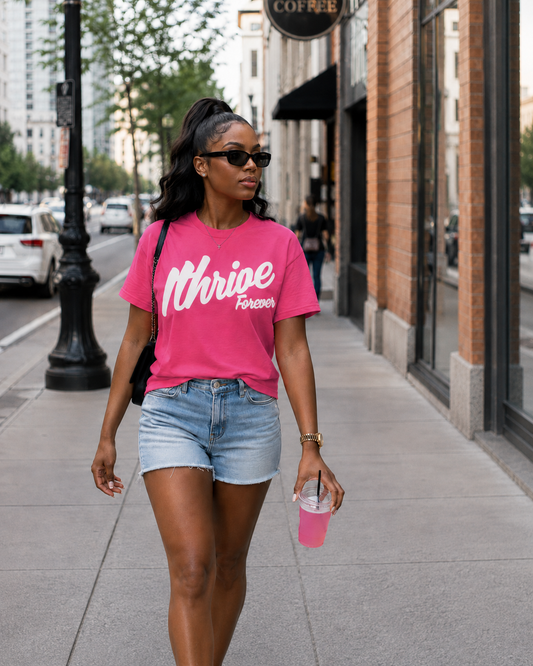 Retro Tee - Pink