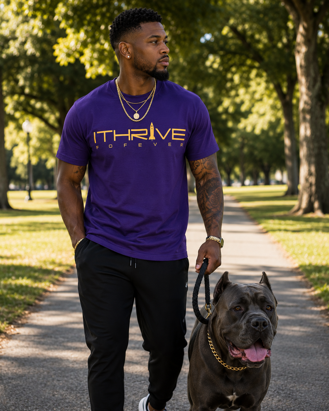 Classic Tee - Purple