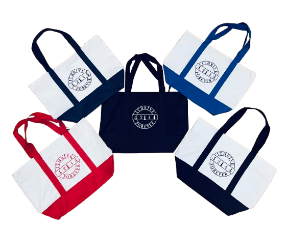 Giant Zippered Tote Bag