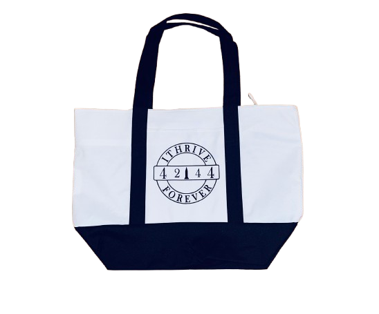 Giant Zippered Tote Bag