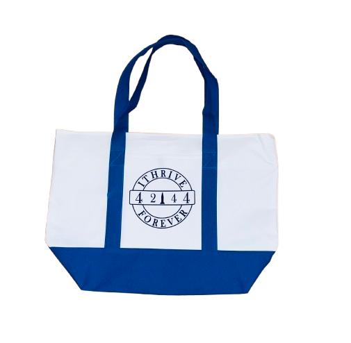 Giant Zippered Tote Bag