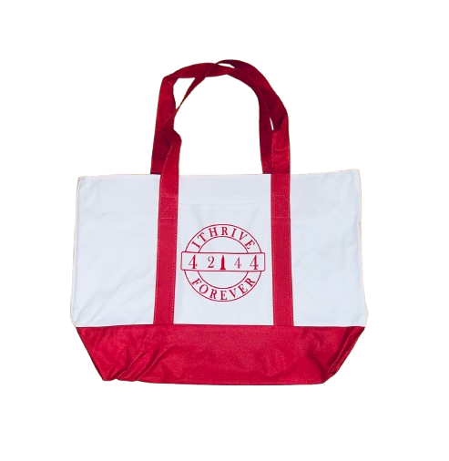Giant Zippered Tote Bag