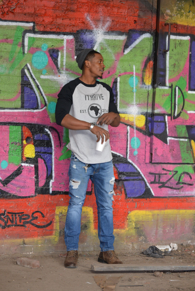 Heritage Gray/Black Raglan