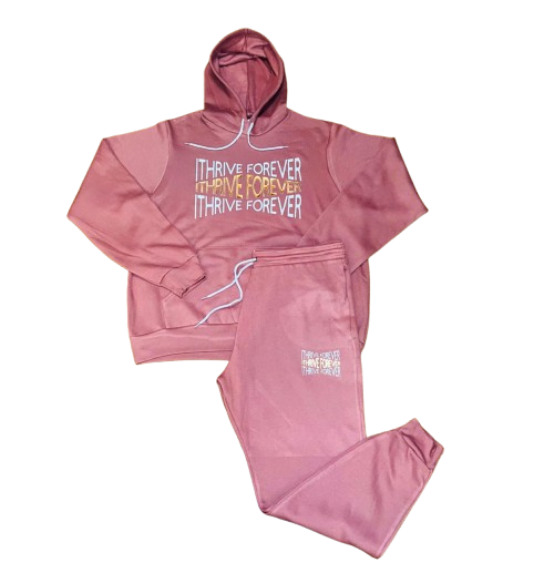 Triple Impact Jogger Set- Mauve