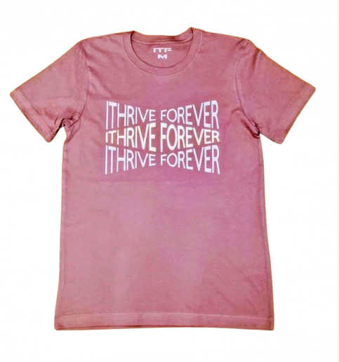 Triple Impact Tee - Mauve