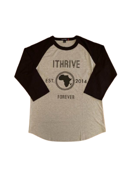 Heritage Gray/Black Raglan