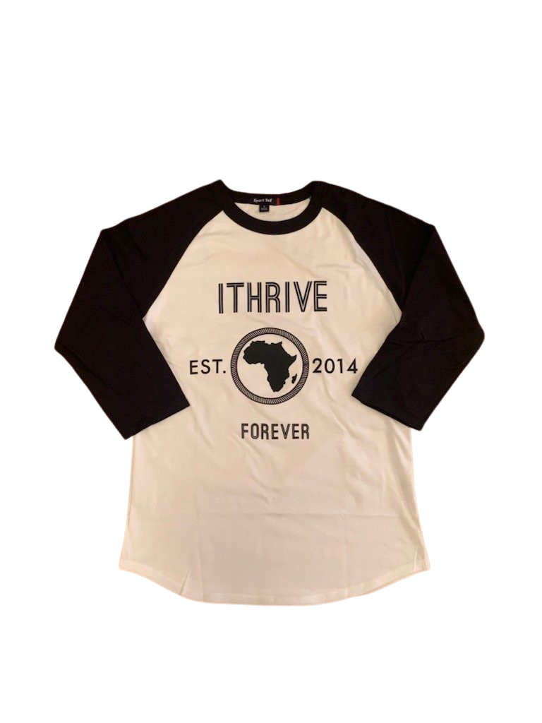 Heritage Black Raglan